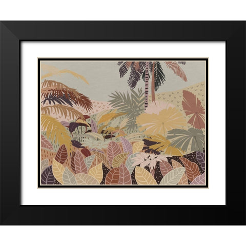 Autumn on the Island Black Modern Wood Framed Art Print with Double Matting by Urban Road