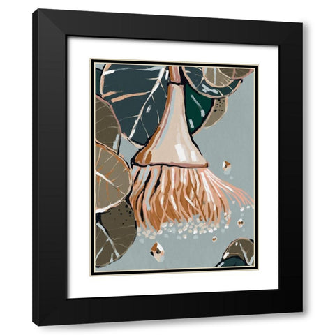 Dusty Flowering Gum I Black Modern Wood Framed Art Print with Double Matting by Urban Road