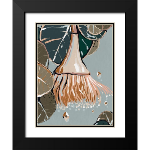 Dusty Flowering Gum I Black Modern Wood Framed Art Print with Double Matting by Urban Road