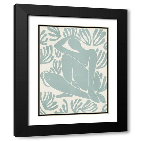 Wholeness I Black Modern Wood Framed Art Print with Double Matting by Urban Road