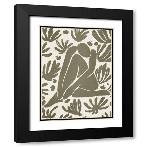 Wholeness IV Black Modern Wood Framed Art Print with Double Matting by Urban Road