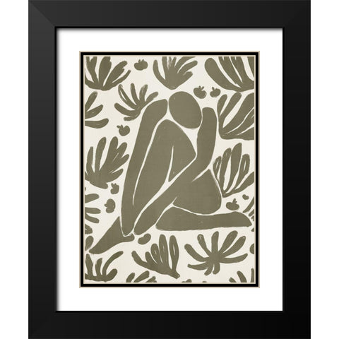 Wholeness IV Black Modern Wood Framed Art Print with Double Matting by Urban Road