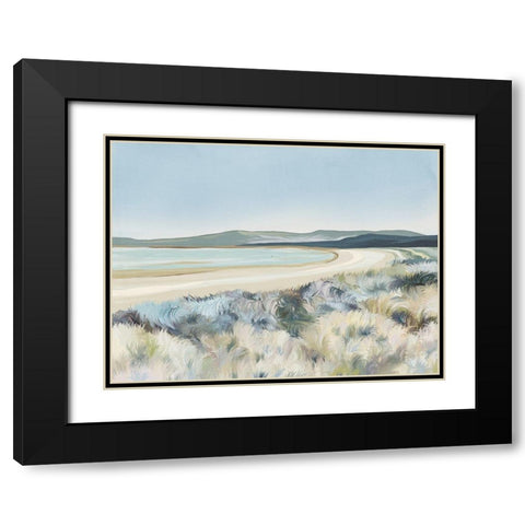 Morning Dip Black Modern Wood Framed Art Print with Double Matting by Urban Road