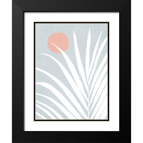 Canopy II Black Modern Wood Framed Art Print with Double Matting by Urban Road