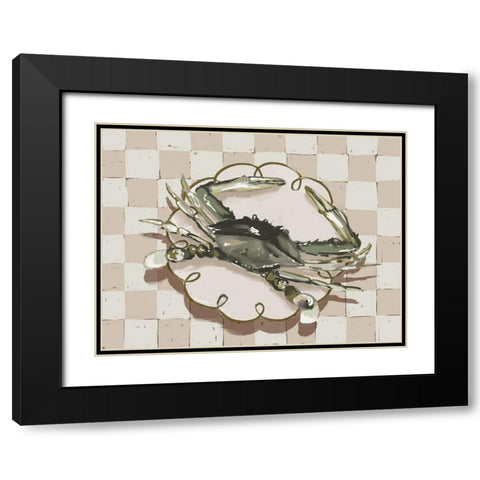 Late Lunch Neutral Black Modern Wood Framed Art Print with Double Matting by Urban Road