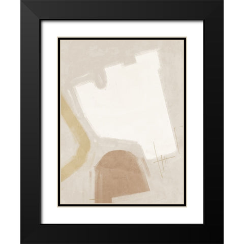 Open-Minded Neutral Black Modern Wood Framed Art Print with Double Matting by Urban Road