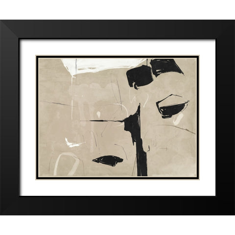 Back To The Drawing Board IIII Black Modern Wood Framed Art Print with Double Matting by Urban Road