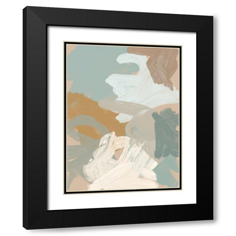 Cool Warmth Black Modern Wood Framed Art Print with Double Matting by Urban Road