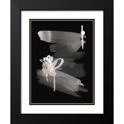 Imperial Zed Black Modern Wood Framed Art Print with Double Matting by Urban Road