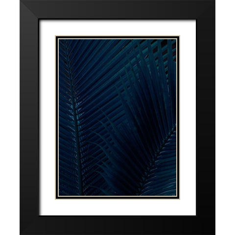 Eclipse I Black Modern Wood Framed Art Print with Double Matting by Urban Road