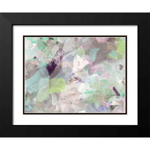 Pacific Calm Black Modern Wood Framed Art Print with Double Matting by Urban Road