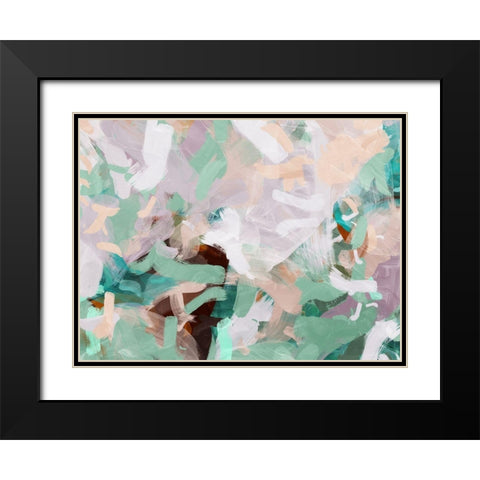 Malestrom Black Modern Wood Framed Art Print with Double Matting by Urban Road