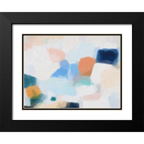 Daydream Black Modern Wood Framed Art Print with Double Matting by Urban Road