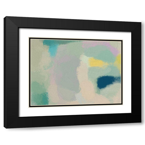 Twist of Lime Black Modern Wood Framed Art Print with Double Matting by Urban Road