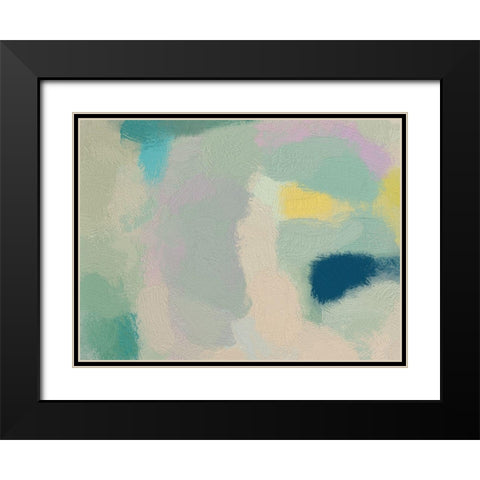 Twist of Lime Black Modern Wood Framed Art Print with Double Matting by Urban Road