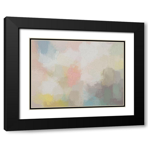 Fizzy Sherbet Black Modern Wood Framed Art Print with Double Matting by Urban Road