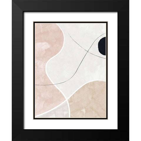 Cultivate Black Modern Wood Framed Art Print with Double Matting by Urban Road