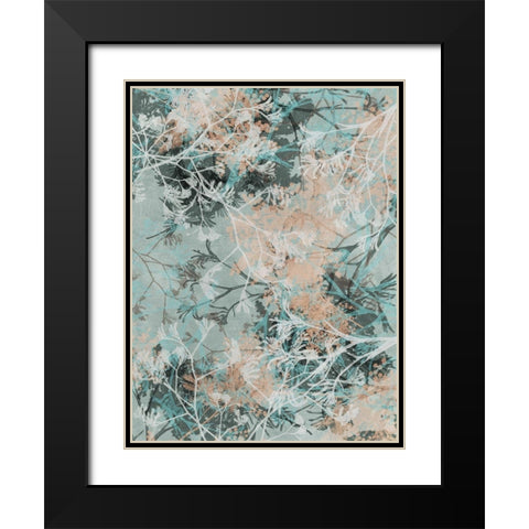 Impression I Black Modern Wood Framed Art Print with Double Matting by Urban Road