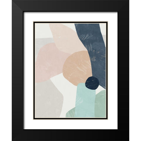 Abandon Black Modern Wood Framed Art Print with Double Matting by Urban Road