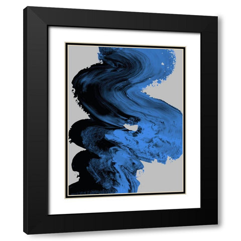 P_Winters Shadow Black Modern Wood Framed Art Print with Double Matting by Urban Road