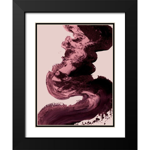 Grand Gesture Black Modern Wood Framed Art Print with Double Matting by Urban Road