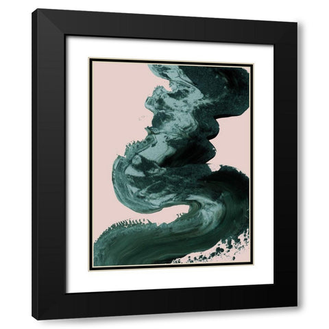 Into the Woods Black Modern Wood Framed Art Print with Double Matting by Urban Road