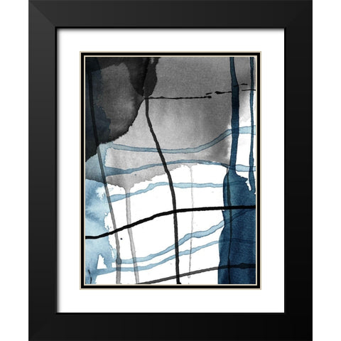 Perpetual Winter Black Modern Wood Framed Art Print with Double Matting by Urban Road