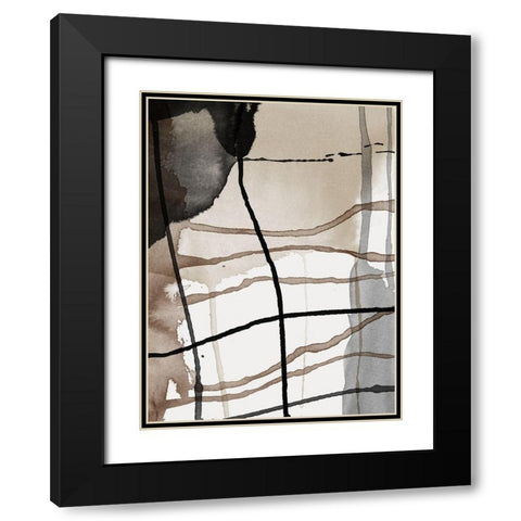 Perpetual Autumn Black Modern Wood Framed Art Print with Double Matting by Urban Road