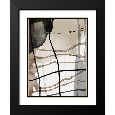 Perpetual Autumn Black Modern Wood Framed Art Print with Double Matting by Urban Road