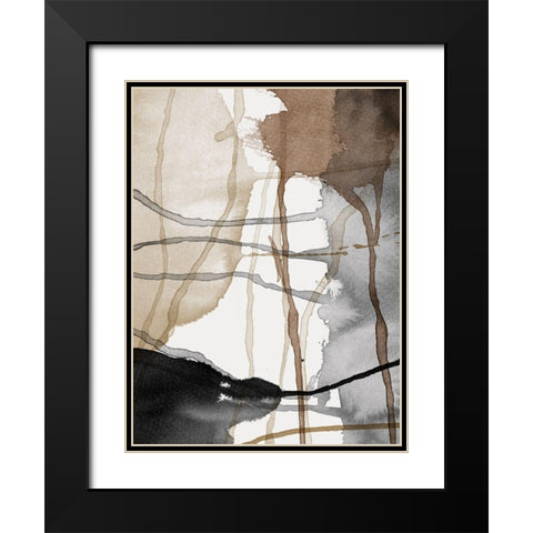 Eternal Autumn Black Modern Wood Framed Art Print with Double Matting by Urban Road