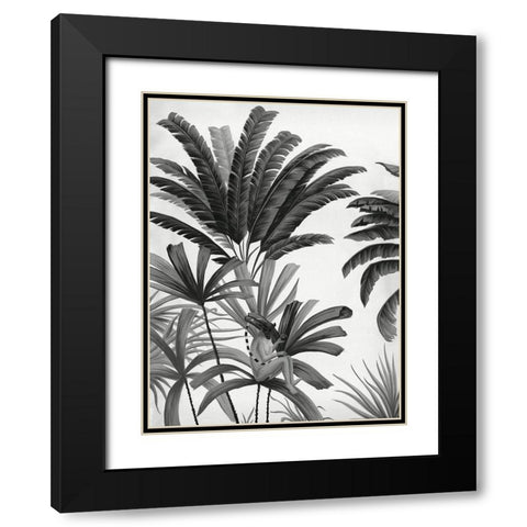 Dominica I Black Modern Wood Framed Art Print with Double Matting by Urban Road