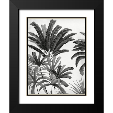Dominica I Black Modern Wood Framed Art Print with Double Matting by Urban Road