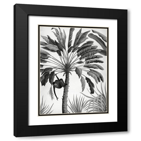 Dominica II Black Modern Wood Framed Art Print with Double Matting by Urban Road