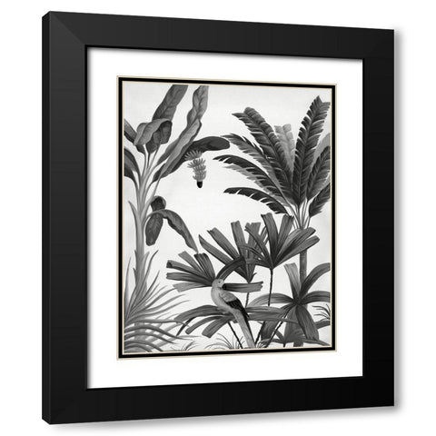 Dominica III Black Modern Wood Framed Art Print with Double Matting by Urban Road