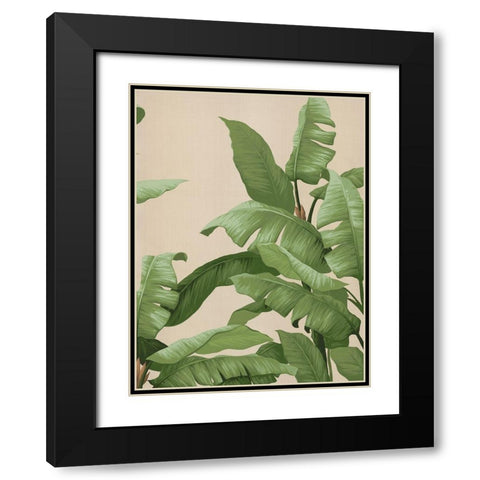 Panama III Black Modern Wood Framed Art Print with Double Matting by Urban Road