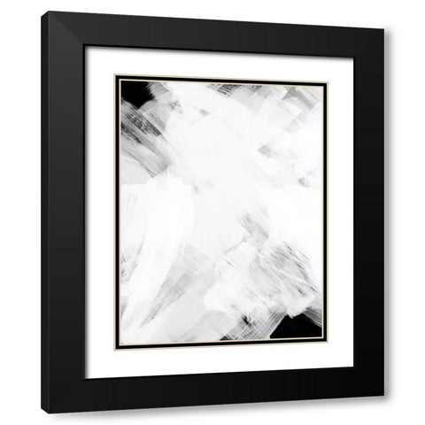 Storm Poster Black Modern Wood Framed Art Print with Double Matting by Urban Road