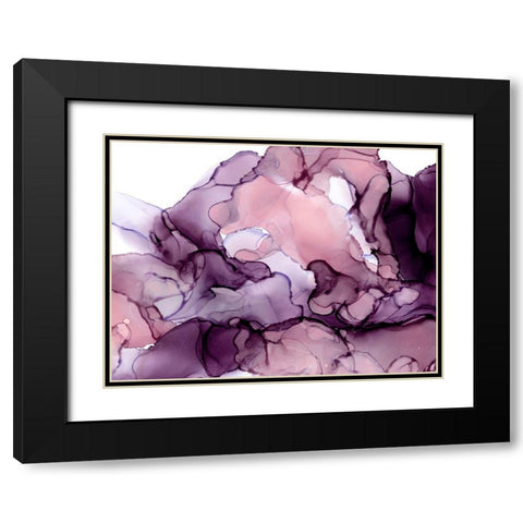 Grape Soda Poster Black Modern Wood Framed Art Print with Double Matting by Urban Road