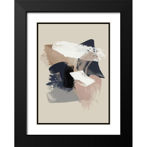 Afterthought II  Black Modern Wood Framed Art Print with Double Matting by Urban Road