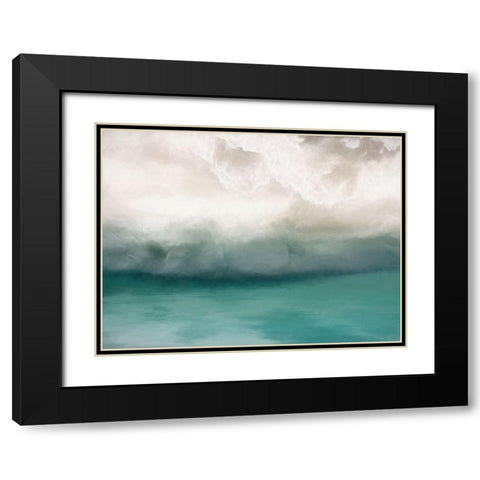 Transcend - The Wait Black Modern Wood Framed Art Print with Double Matting by Urban Road