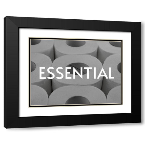 Artsy Quotes Quote: Essential Black Modern Wood Framed Art Print with Double Matting by ArtsyQuotes