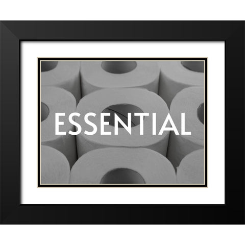 Artsy Quotes Quote: Essential Black Modern Wood Framed Art Print with Double Matting by ArtsyQuotes