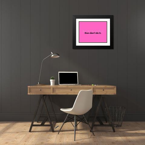 Ray Bradbury Quote: Love Something Black Modern Wood Framed Art Print with Double Matting by ArtsyQuotes