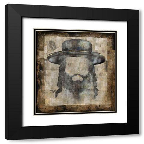 Orthodox Hat I Black Modern Wood Framed Art Print with Double Matting by Wiley, Marta