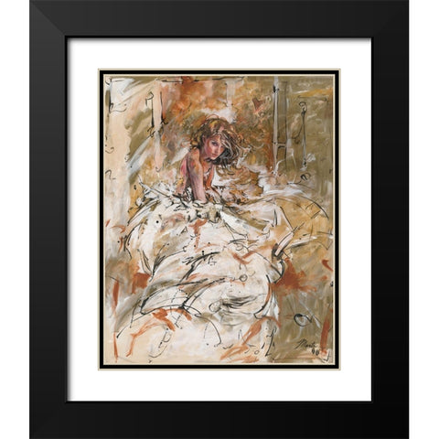 Dreams Black Modern Wood Framed Art Print with Double Matting by Wiley, Marta
