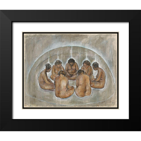 Dome Black Modern Wood Framed Art Print with Double Matting by Wiley, Marta
