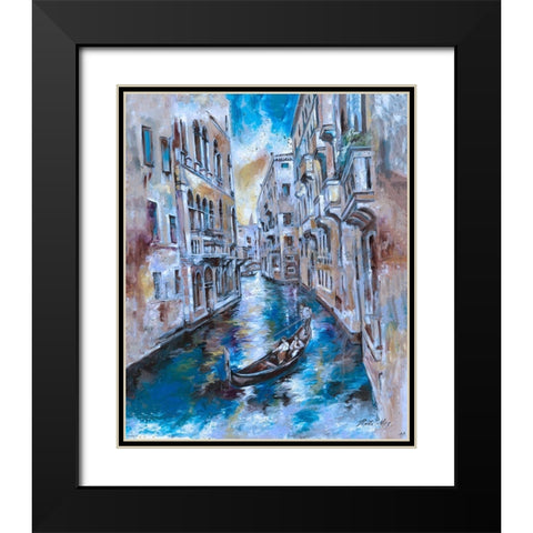 Italy I Black Modern Wood Framed Art Print with Double Matting by Wiley, Marta