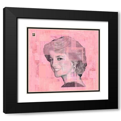 Prince D- 1st take Black Modern Wood Framed Art Print with Double Matting by Wiley, Marta