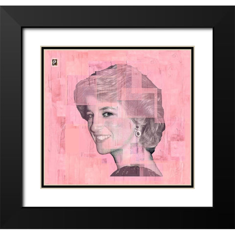 Prince D- 1st take Black Modern Wood Framed Art Print with Double Matting by Wiley, Marta