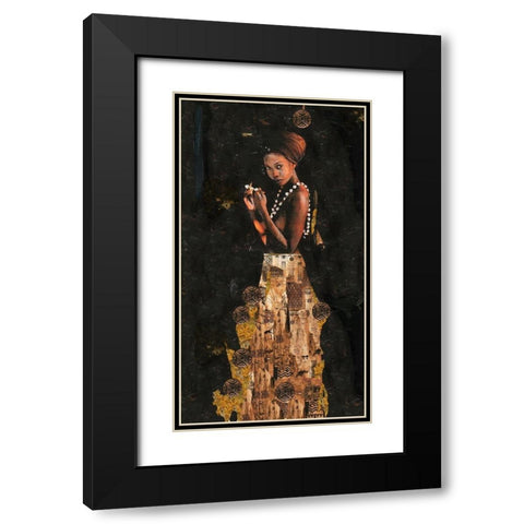 Queen Of Excellence- full length II Black Modern Wood Framed Art Print with Double Matting by Wiley, Marta