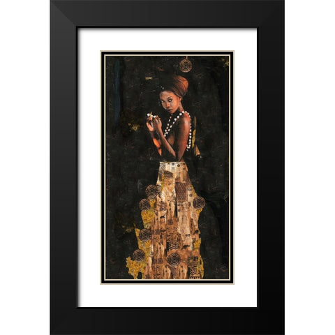 Queen Of Excellence- full length II Black Modern Wood Framed Art Print with Double Matting by Wiley, Marta